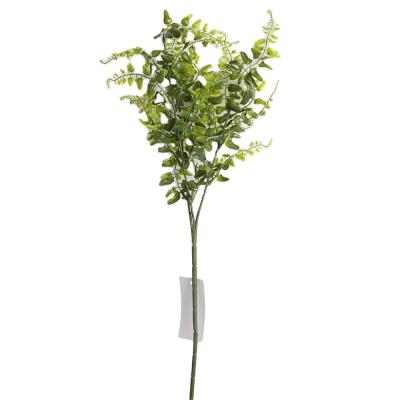 China Durable Cheap Bulk Long Stem Leaves Simulation Artificial Plants For Decor for sale