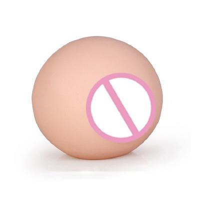 China TPE-SRFS Hot Sales Meaty Novelty Adult Nipple Sex Toys Boobs Shape Stress Ball Toys for sale