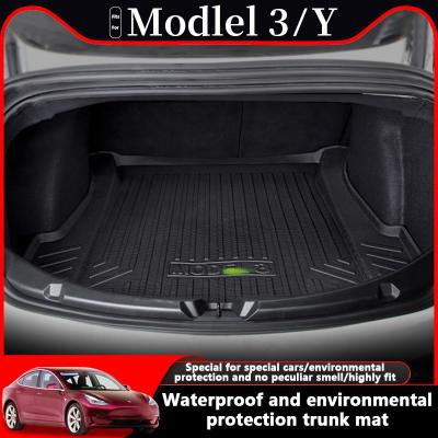 China Sports For 2017-2021 Model Tesla Trunk 3/y Mat Front And Rear Waterproof for sale