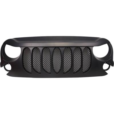 China Automotive parts factory price front grill for jeep for wrangler jk 2007-2017 for sale