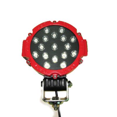 China Aluminum Alloy Driver-Beam Spot Flood Driving Light 51W Led Fog Light IP68 Waterproof LED851w for sale