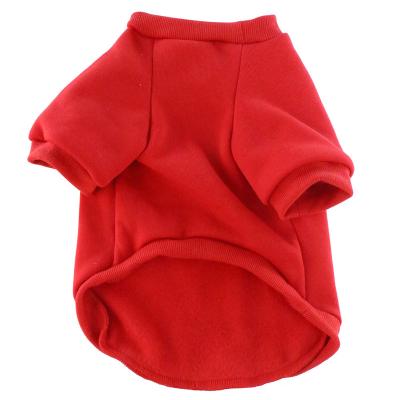 China Puppy Pet Clothes Dog Clothes Dog Shirts Soft Viable T Shirt Pet Basic White Clothes Soft Breathable Outfits For Dogs Cats Puppy Pet for sale