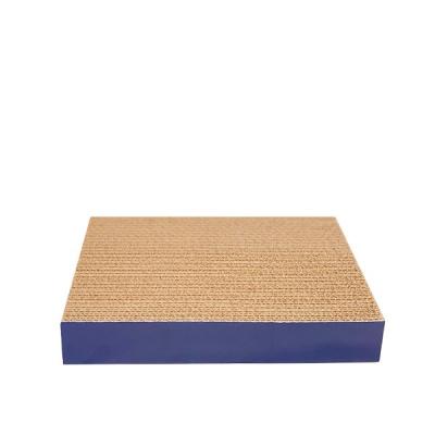 China 2021 Viable Wholesale Recyclable Cat's Toy Scratcher Corrugated Cardboard , Cardboard Cat Scratch Pad for sale