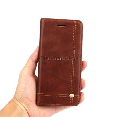 China Vintage Mobile Wallet Vintage Wallet Phone Case Accessories PU Flip Cell Phone Leather Cover For Samsung s7 edge for sale