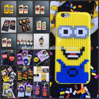 China Funny Phone Case Made In China Hard Plastic Funny Jigsaw Puzzle Cell Phone Case For iphone 7 plus shell for sale