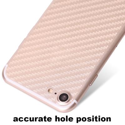 China Full High Clear Body Stickers Carbon Fiber Film Membrane Post Back Film For iPhone 6/7/8/8 plus/X For Cell Mobile Phone for sale