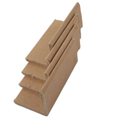 China Paper V Shape Pallet Edge Protectors Packing Cardboard Hard Paper Material Corner Protector for sale