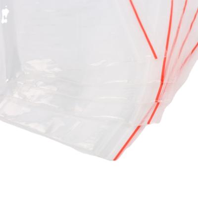 China New Sale 100 Pcs Moisture Proof Sundries Storages Waterproof Autoclave Bags Clear Snack Bag Jeweely Handle Bag for sale