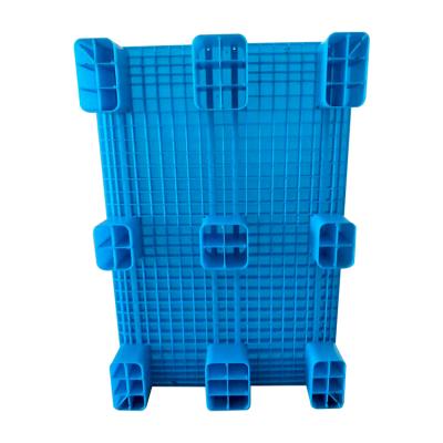 China Packaging Blue HDPE Handling Cargo Packing Plastic Pallet for sale