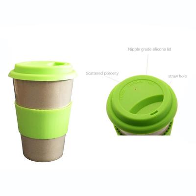 China Sustainable OEM Tableware Healthy Available Biodegradable Rice Husk Organic Coffee Mug for sale