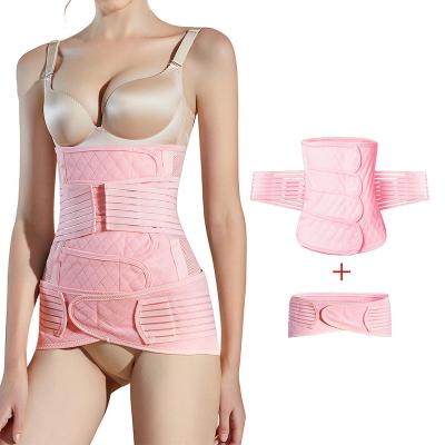 China Antibacterial 2 in 1 Postpartum Binder Maternity Abdominal Support Belt Shaper Pregnancy Recovery Belly Wrap Postpartum Belt for sale