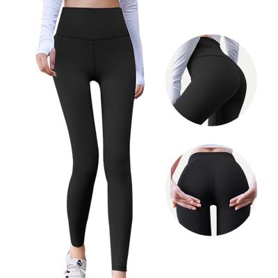 China 2022 Ladies Squat Active Logo Trimmer Eco-friendly Luxury Skin Colored Waist Yoga Pants Breathable White Gaiters For Women for sale