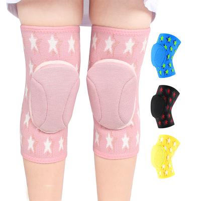 China Thick Volleyball Sponge Foam Brace Yoga Pole Dance Soft Comfortable Elastic Custom Skating Protector Kids Kid Knee Support Pads for sale