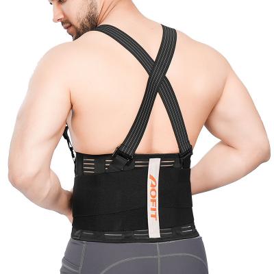 China Removable Adjustable Elasticity Breathable Warm Custom Design Sports Running Belly Belt Adjustable Waist Back Supports Lumbar Brace With Reinforced for sale