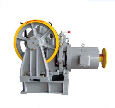 China VVVF Modern Elevator Geared Motor Traction Machine for sale