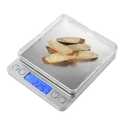 China Scale 0.1g Portable Mini Digital Scale LCD Display Kitchen Jewelry Mini Smart Jewelry Scale Electronic HD for sale