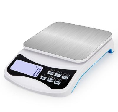 China Weight Measuring Large LCD Display Digital Nutrition Food Weighing Scale 5kg 10kg 15kg Kitchen Scale Electronic Kitchen for sale