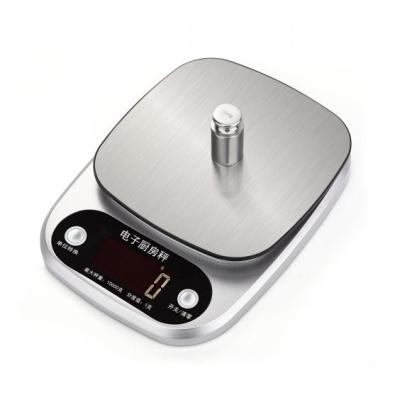 China Weight Measuring Electronic Digital Display Weight Kitchen Scale Scala cucina Digital Diet Weighing Kitchen Scale for sale