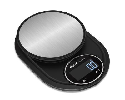 China With Pocket Weight Tray 11lb 0.1g Digital Kitchen Scale Electronic Digital Kitchen Food Scale Smart Food Nutrition Scale for sale