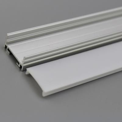 China Semi linear linear aluminum profile/aluminum channel for led strip light TOPLINE ALU 12 for sale