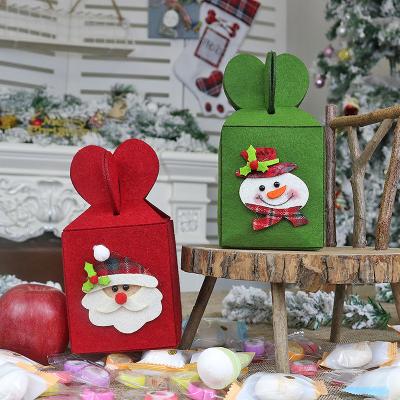 China Cheap Christmas Candy Bag Plastic Cute Candy Gift Gummy Bag Candy Gift Bag for sale