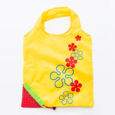 China Eco Friendly Durable Retail Reusable Polyester Customized Tote Bag Foldable Material for sale