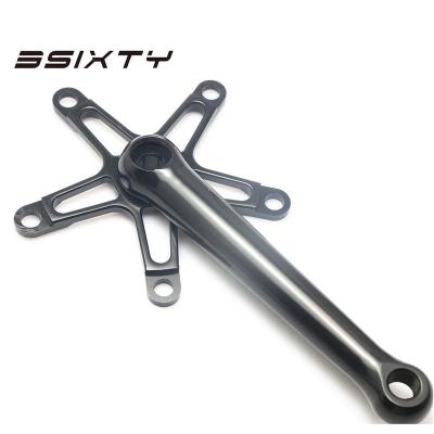 China BMX 3SIXTY Forged Length 170mm For MTB And Road Bicycles And Brompton Alloy Crank Arms Folding Crankset Bike Parts for sale