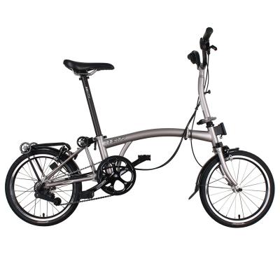 China 3Sixty Folding Bike Y-Bar S6 Steel Gray for sale