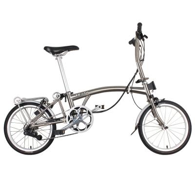 China 3Sixty Steel Folding Bike Y-Bar S6 Electro Silver for sale