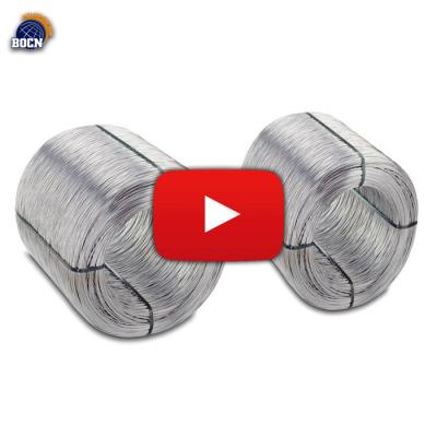 China Construction factory direct supply galvanized wire gi binding wire electro galvanized flat iron wire for sale