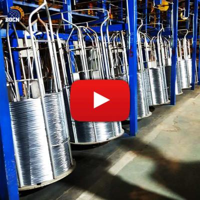 China Wrapping Wire Galvanized Revolving Iron Wire Production Line for sale