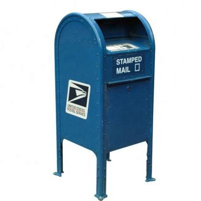 China Wall Mounted Aluminum Metal Stainless Steel Mailbox Manufacturing Letter Box Custom Mailbox for sale