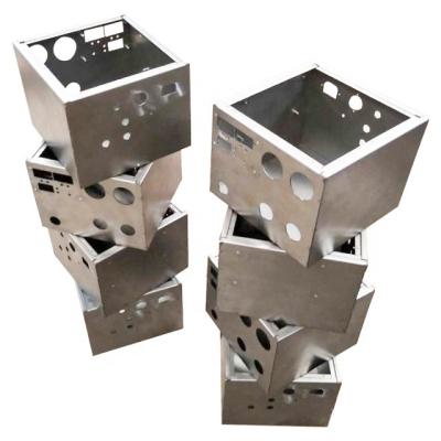 China Custom Made Metal Bracket Best Service Carbon Steel Heat Exchanger Metal Steel Work Industrial Roof Support Bracket zu verkaufen