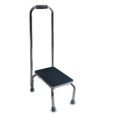 China Steel Step Stool with Handle for Adults and Elders Heavy Duty Stepping Stool Portable Metal Foot Step Stool for Elderly for sale