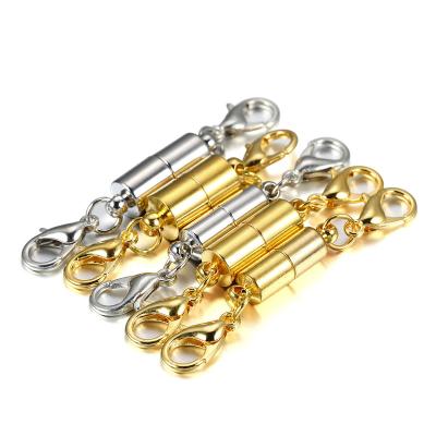 China TOPFENG DIY Jewelry Accessories Jewelry Accessories Magnetic Buckle Semi-Complete Cylindrical Bracelet Necklace for sale