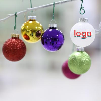 China Wholesale Christmas Tree Ornament Holiday Christmas Tree Ornament Large Glass Christmas Tree Balls Event Decoration for sale