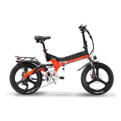 China Hot Selling Aluminum Alloy 500W 55Nm 22MPH Adult Folding Electric City Bike E-Bike for sale