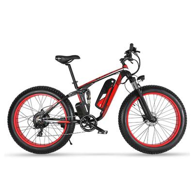 China 6061 aluminum alloy most popular lithium battery electric bicycle 1500W 28Mph fat tire electric bike for sale