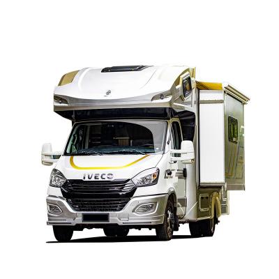 China Factory Direct Sale Large Living Space Double Camping RV Caravan Expansion Motorhome 5995*2410*3080 for sale