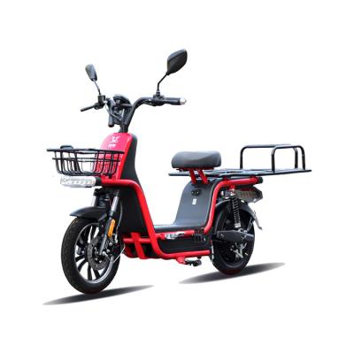 China 2019 Food Delivery Lithium 48V500W Adult Electric Bike E-scooter With Rear Box 1700x630x1020mm for sale