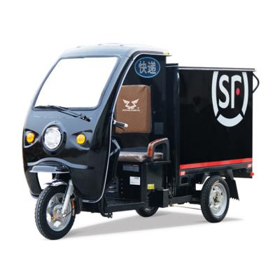 China Small Cheap Price Express High Quality Three Wheeler Electric Food Delivery CargoTricycles For Sale for sale