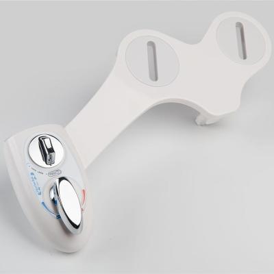 China Single Spout ABS Easy Installation Self Cleaning Cold And Hot Water Bidet Attachment for sale