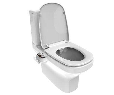 China Modern Ultra Slim Bidet Toilet Seat Attachment With Phone Holder for sale