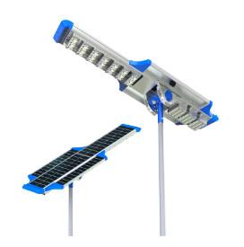 China 80W 8000 Lumens All in One Solar Street Light for sale