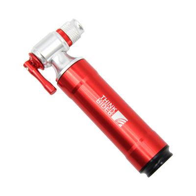 China Quick and Easy ThinkRider CO2 Portable Bicycle Pump Inflator for Presta and Schrader Valve Compatible Bicycle Tire Pump for sale