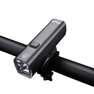 China GIYO USB Outdoor Waterproof Bike Accessories Lights Rechargeable Led Front Light Flashlight Mountain Road Bicycle Safety Headlight for sale