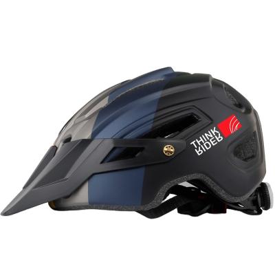 China ThinkRider Adjustable Mountain Road Bike Helmet with LED Taillight for Men and Women Bike Cycling Safety for sale