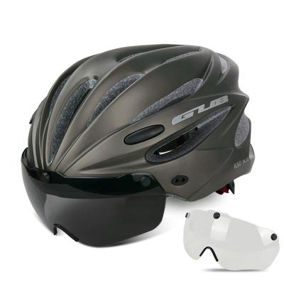 China Helemt GUB Bicycle Helmet Safety Bicycle Accessories with Magnetic Sun Visor for Mountain Road Bike Helmet for sale