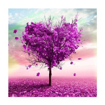 China Easy Wall Painting Decoration Diamond Painting Tree Canvas Painting Wall Arts for sale