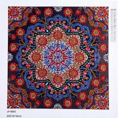 China Easy Diy Painting By Numbers Mandala Abstract Diamond 5d Crystal Diy Painting for sale